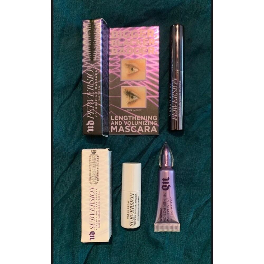 URBAN DECAY Perversion MASCARA .1oz + LASH PRIMER .06oz + PRIMER POTION .06oz